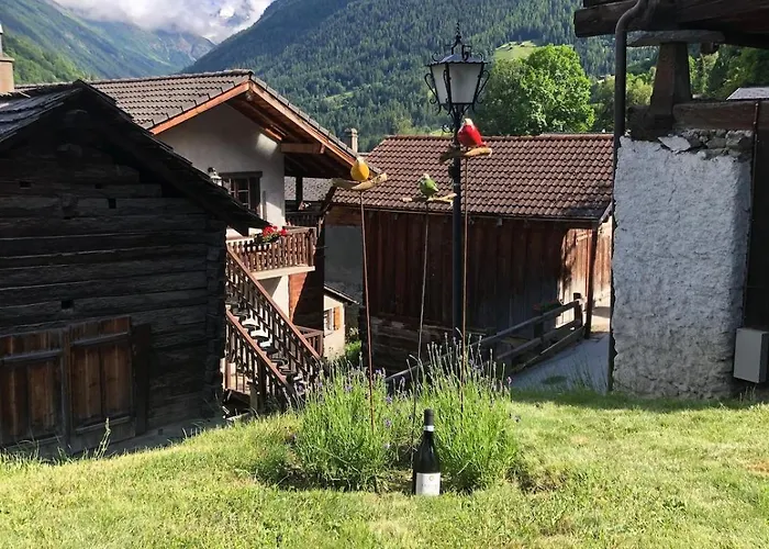 Dağ evi En Anniviers, Cosy Au Centre Du Village De Jean Saint-Jean